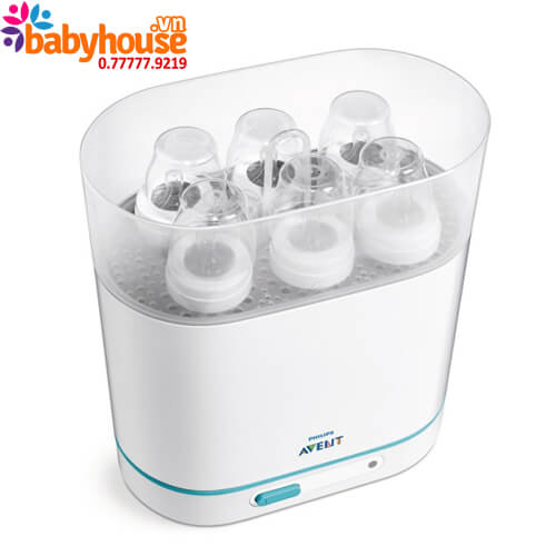 may tiet trung hoi nuoc philips avent 3 in 1 SCF284 02