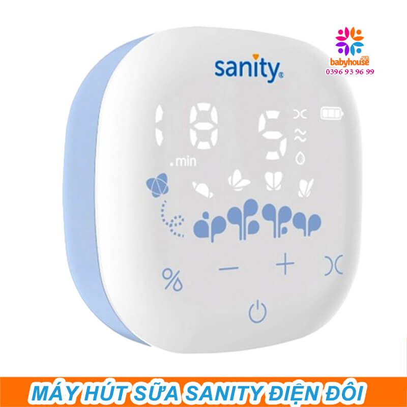 Máy hút sữa Sanity điện đôi S6306 Thế hệ mới